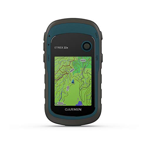 GPS portatile Garmin ETREX 22x con schermo a colori da 2,2" e mappa TopoActive preinstallata