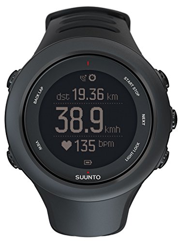 Suunto Ambit3 Sport Reloj con GPS Integrado, Unisex, Negro (Sports Black), Talla Única