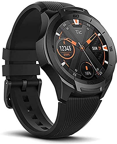 Ticwatch S2 Smartwatch Reloj Inteligente y Deportivo con Sistema Operativo Wear OS by Google 1.39" AMOLED GPS Integrado, Batería 415 mAh 5ATM Impermeable Duradero, Compatible con iPhone y Android